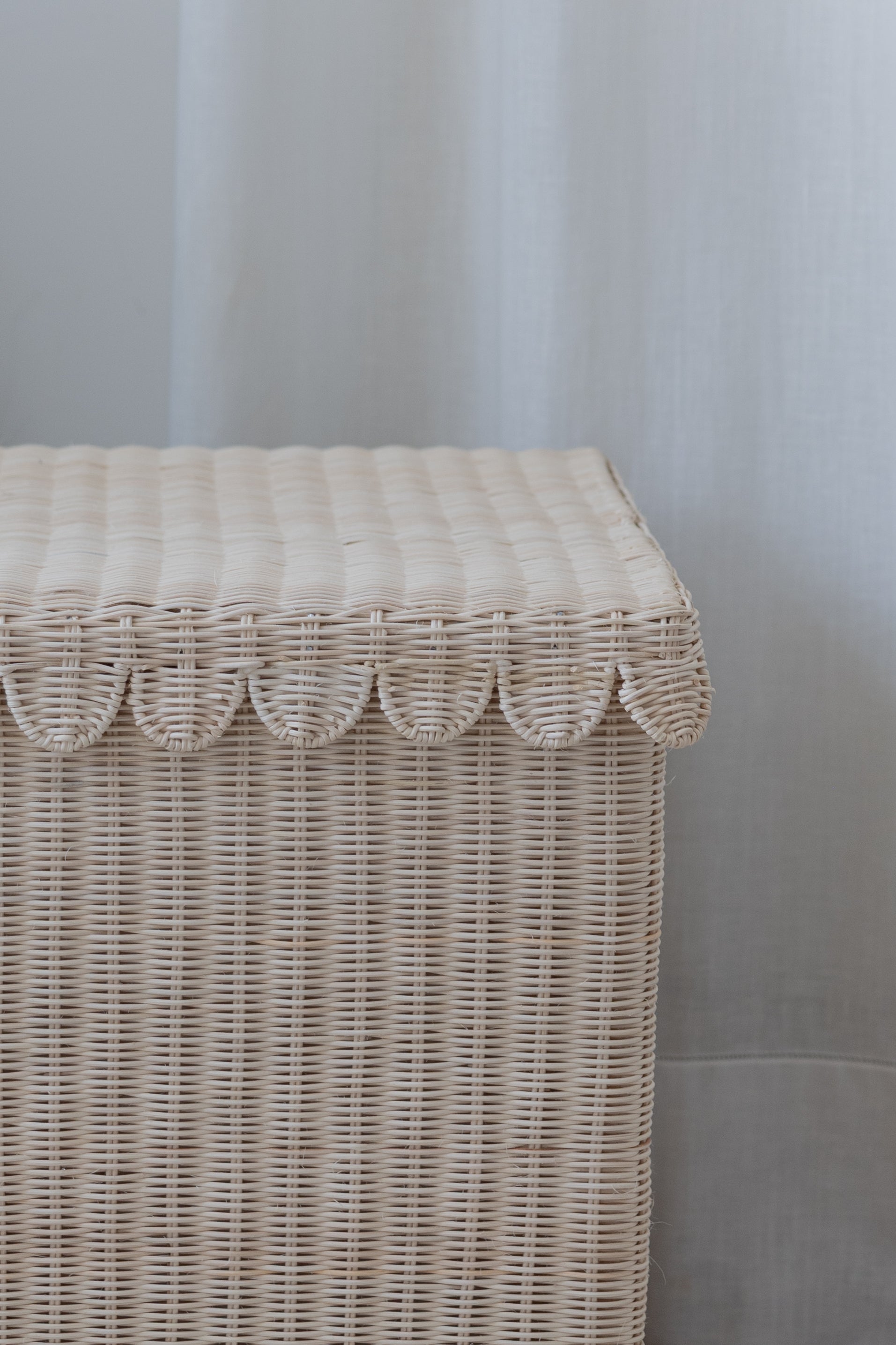 Cesto Mimbre de Ondas