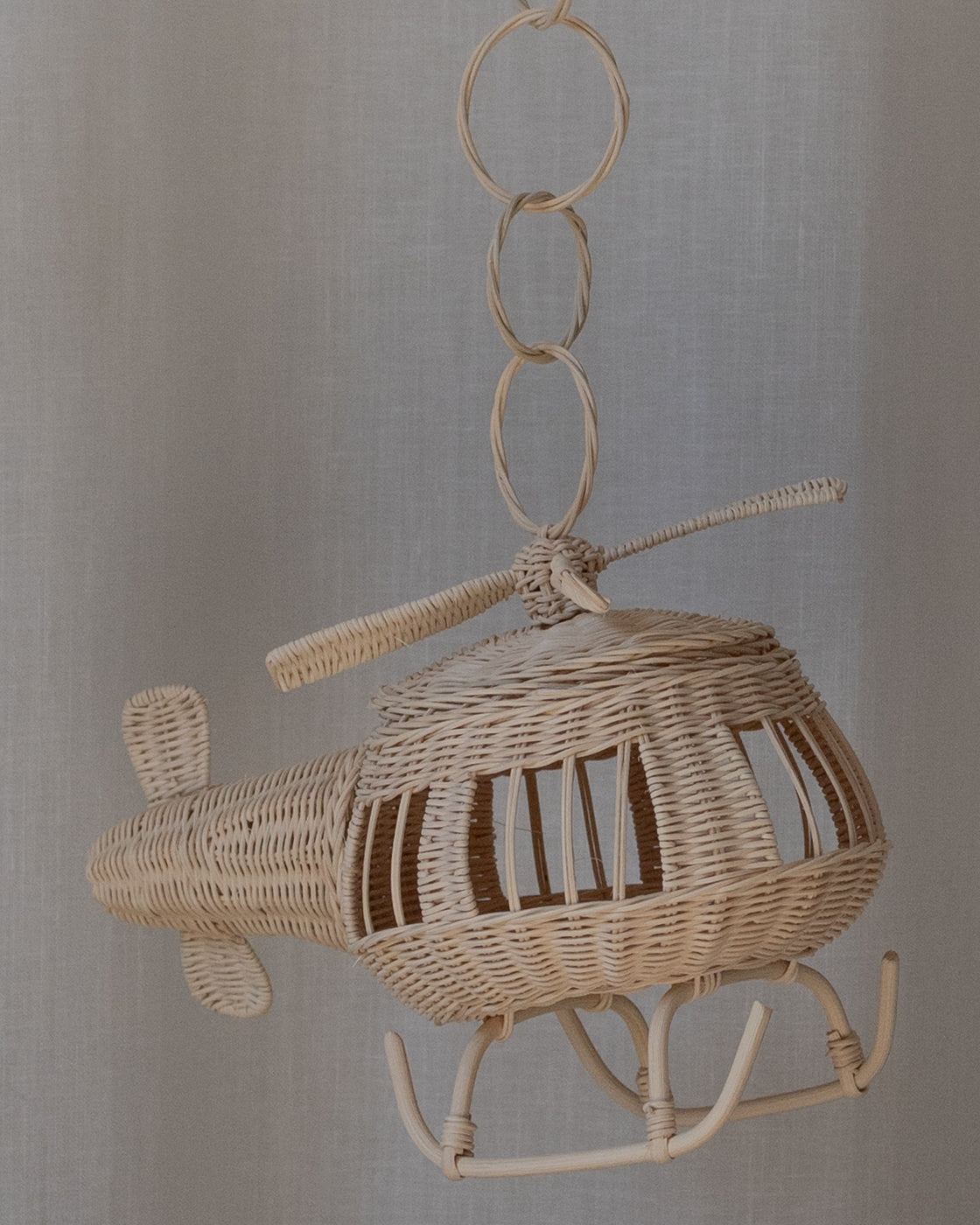 Mini Helicóptero Colgante